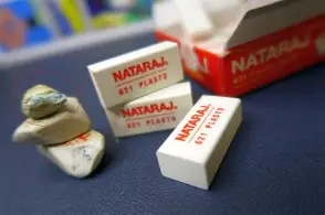 Nataraj eraser (White-Big)
